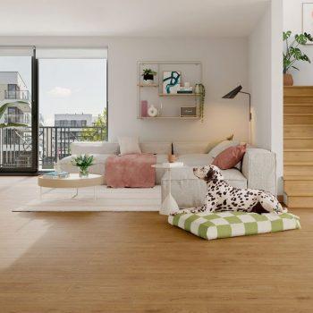 566b Roble Ambar Purefloor8 4v Ambiente