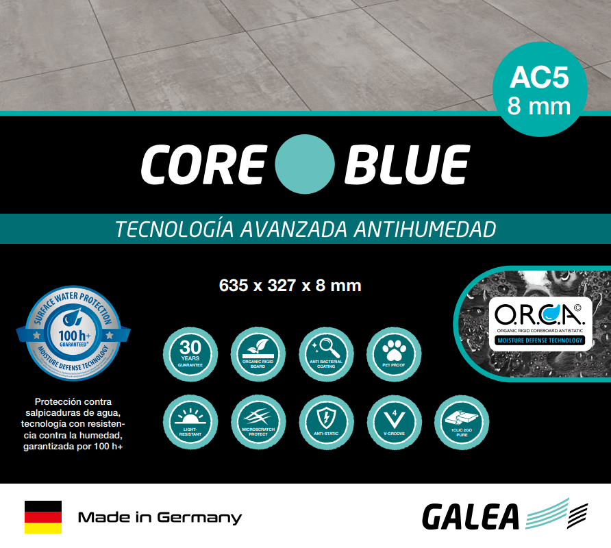 GALEA FLOOR CORE BLUE