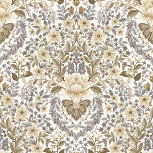 Papeles Pintados Modernos Clasicos Flora 18516