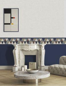 Ambiente Papel Pintado Exclusivo Balamo Arche 4 Bianca