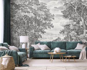Ambiente Papel Pintado Goya 2028 Moderno Clasico 3862 1amb