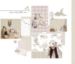 Ambiente Papel Pintado Infantil Happy N 4 Bianca