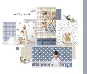 Ambiente Papel Pintado Infantil Happy N 7 Bianca