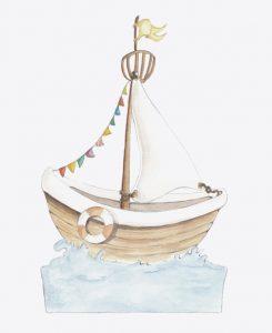 Little boat Cabecero Barco