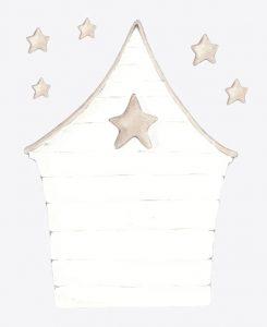 Cabecero Estrella Little House