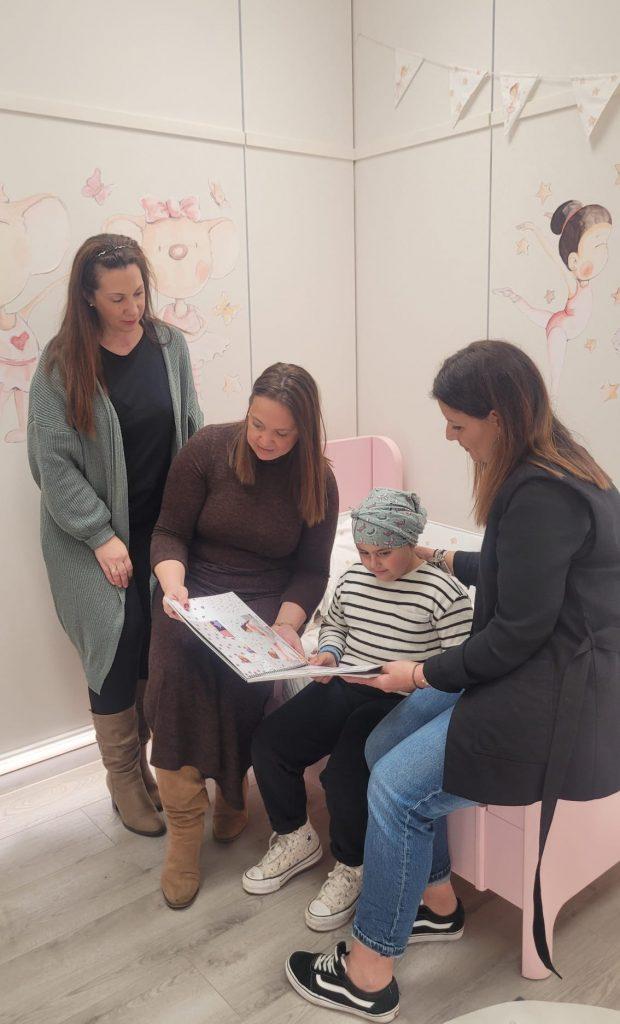 Elsa es un ejemplo de lucha contra el cancer infantil