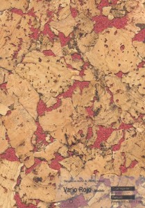 Corcho de pared vario Rojo*