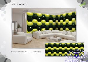 Fotomurales decorativos Pelota Amarilla