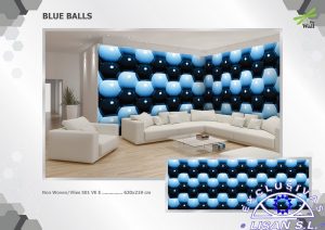 Fotomurales decorativos Pelota Azul