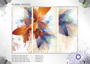 Fotomurales decorativos Diseño Floral 3
