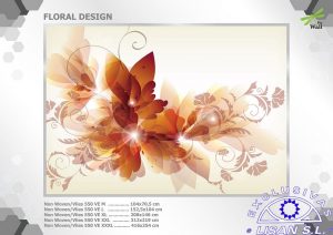 Fotomurales decorativos Diseño Floral 4
