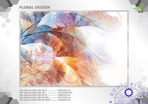 Fotomurales decorativos Diseño Floral 8