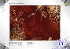 Fotomurales decorativos Diseño Floral 14