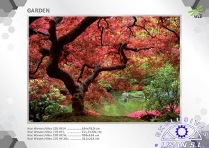 Fotomurales decorativos Jardin