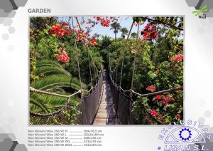 Fotomurales decorativos Jardin 1
