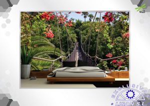 Fotomurales decorativos Jardin 2