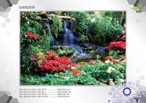 Fotomurales decorativos Jardin 3