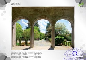Fotomurales decorativos Jardin 5