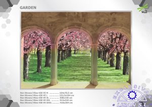 Fotomurales decorativos Jardin 7