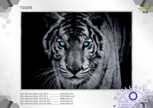 Fotomurales decorativos Tigre