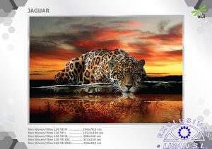 Fotomurales decorativos Jaguar