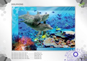 Fotomurales decorativos Delfines