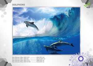 Fotomurales decorativos Delfines 1