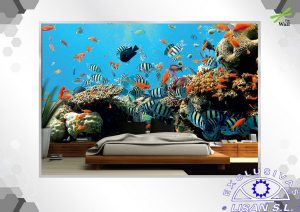 Fotomurales decorativos Acuario 1