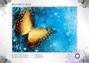 Fotomurales decorativos Mariposas Azul