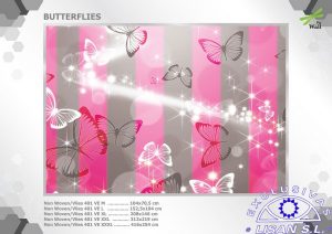 Fotomurales decorativos Mariposas 2