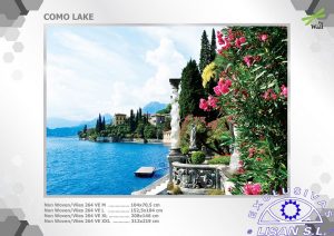 Fotomurales decorativos Lago Como