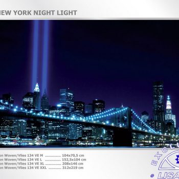 Fotomurales decorativos Nueva York luces noche
