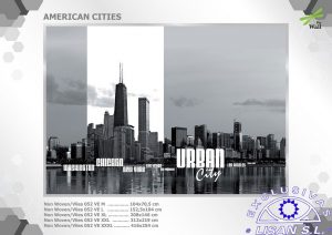 Fotomurales decorativos Ciudades Americanas