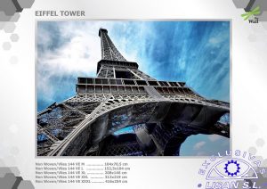 Fotomurales decorativos Torre Eiffel 1