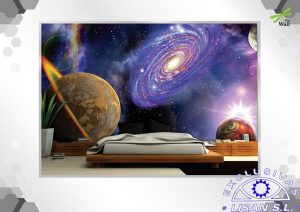 Fotomurales decorativos Galaxia 1