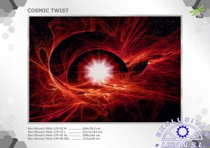 Fotomurales decorativos Cosmos Naranja