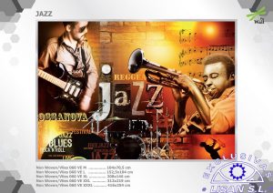 Fotomurales decorativos Jazz