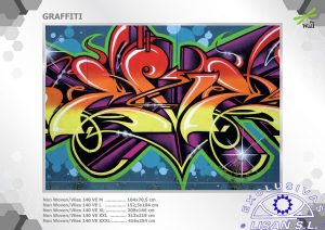 Fotomurales decorativos Graffity
