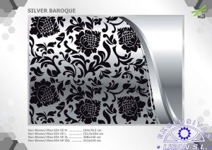 Fotomurales decorativos Barocco PLata