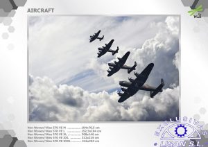 Fotomurales decorativos Aviones