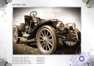 Fotomurales decorativos Coche Retro