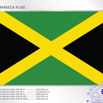 Fotomurales decorativos Bandera Jamaica