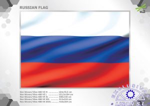 Fotomurales decorativos for wall Russian ondulante