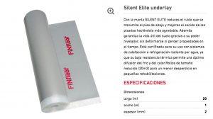 Manta Silent Elite Underlay Finfloor