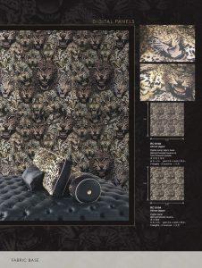Papel Pintado Exclusivo Roberto Cavalli8 Fabric Allover Jaguar
