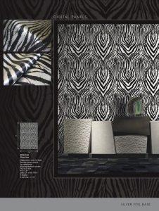 Papel Pintado Exclusivo Roberto Cavalli8 Silver Lion