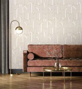 Papeles Pintados Art Deco 2025 Moderno Clasico 8342