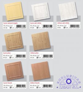 Plafones de techo poliuretano