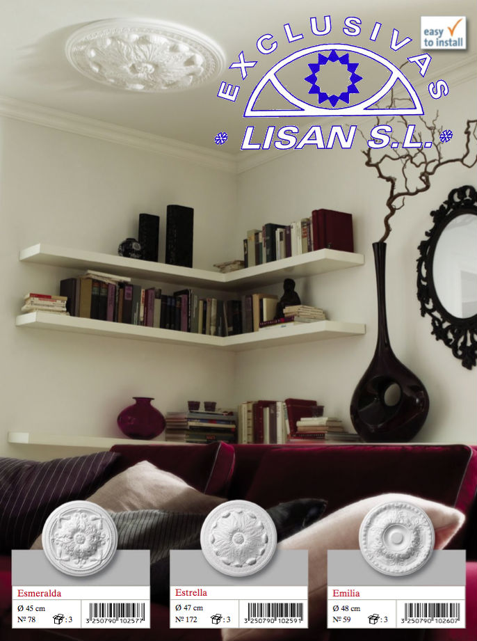 Rosetones de poliespan